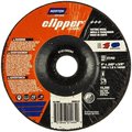 Norton Clipper Clipper Classic A AO Series Cutoff Wheel, 4 in Dia, 0045 in Thick, 58 in Arbor 70184601464